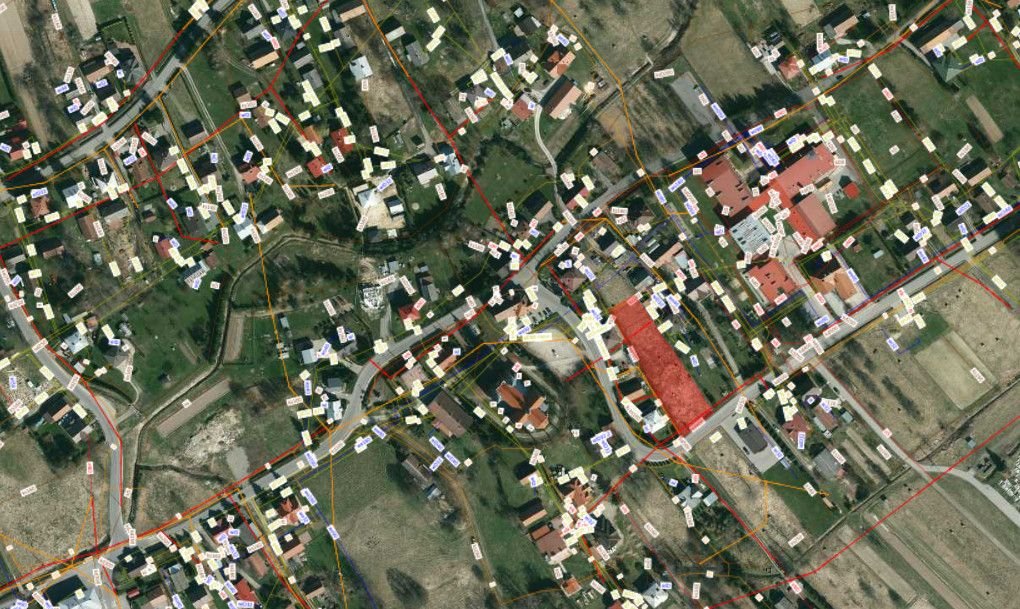 Działka budowlana z mediami, widokowa, 20 ar, Odrzykoń Odrzykoń, Jana Pawła II  2 000m2 Foto 1