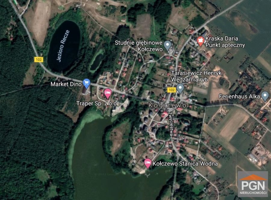 Działka 1475 m2 pod zabudowę w Kołczewie, las, jeziora Kołczewo  1 475m2 Foto 1