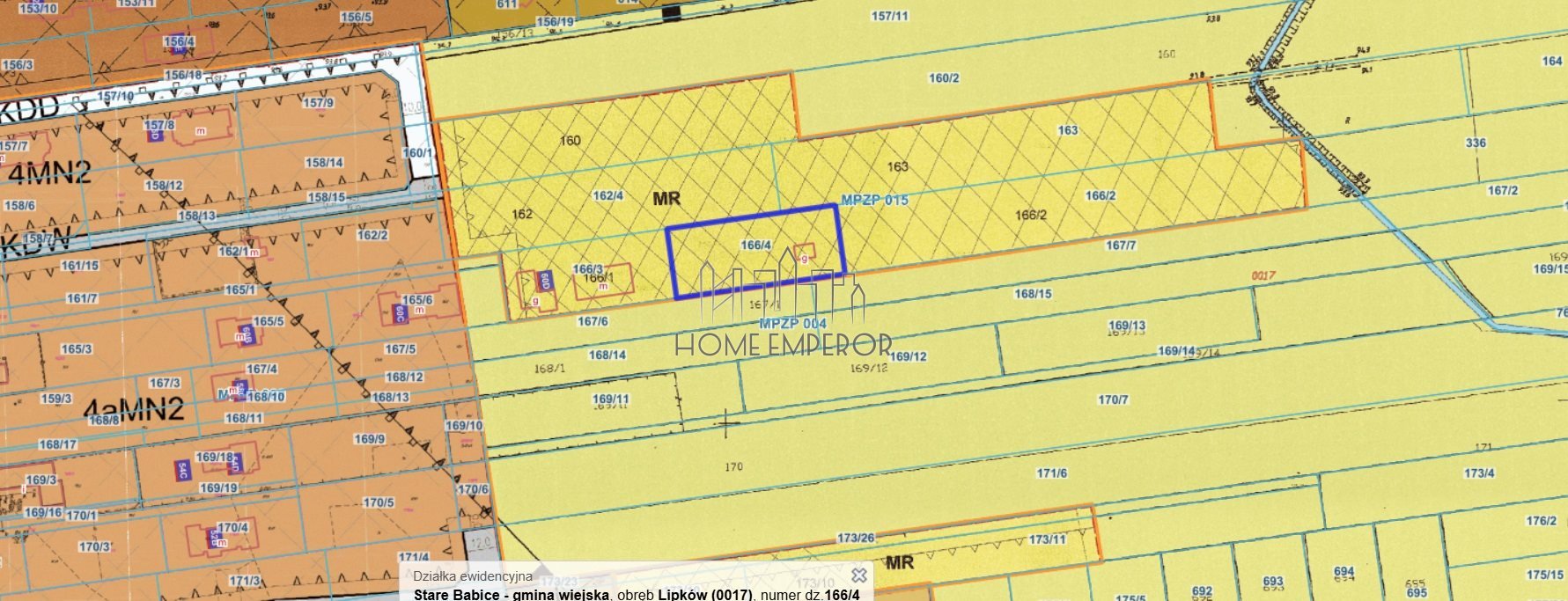 Działka budowlana na sprzedaż Lipków, Mościckiego  1 500m2 Foto 1