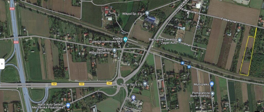 Działka inwestycyjna 14 500 m² przy S19, z budynkami do rozbiórki Lublin, Węglin Południowy  14 500m2 Foto 1