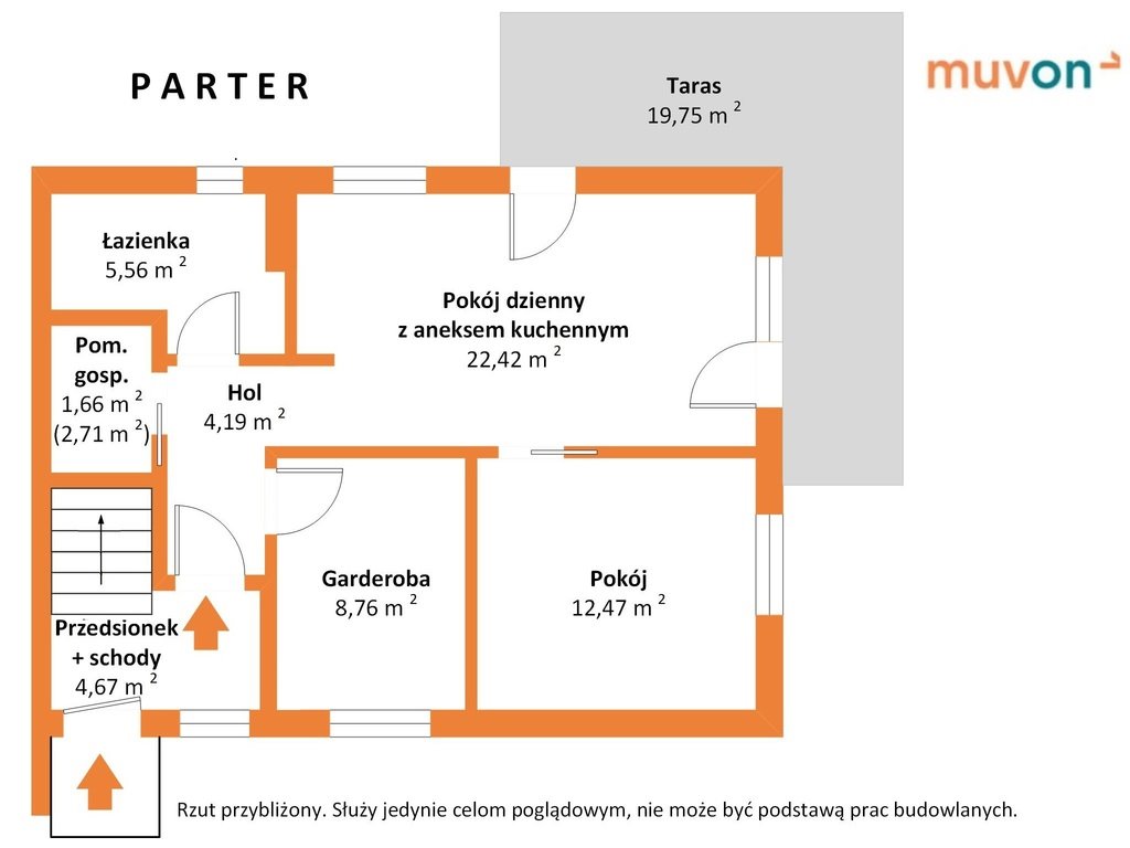 Mieszkanie trzypokojowe na sprzedaż Poznań, Rubież  55m2 Foto 1