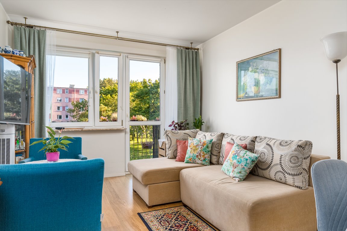 2-pokojowe mieszkanie z balkonem i piwnicą (gotowe do wejścia) Gdańsk, Przymorze, Olsztyńska  43m2 Foto 1