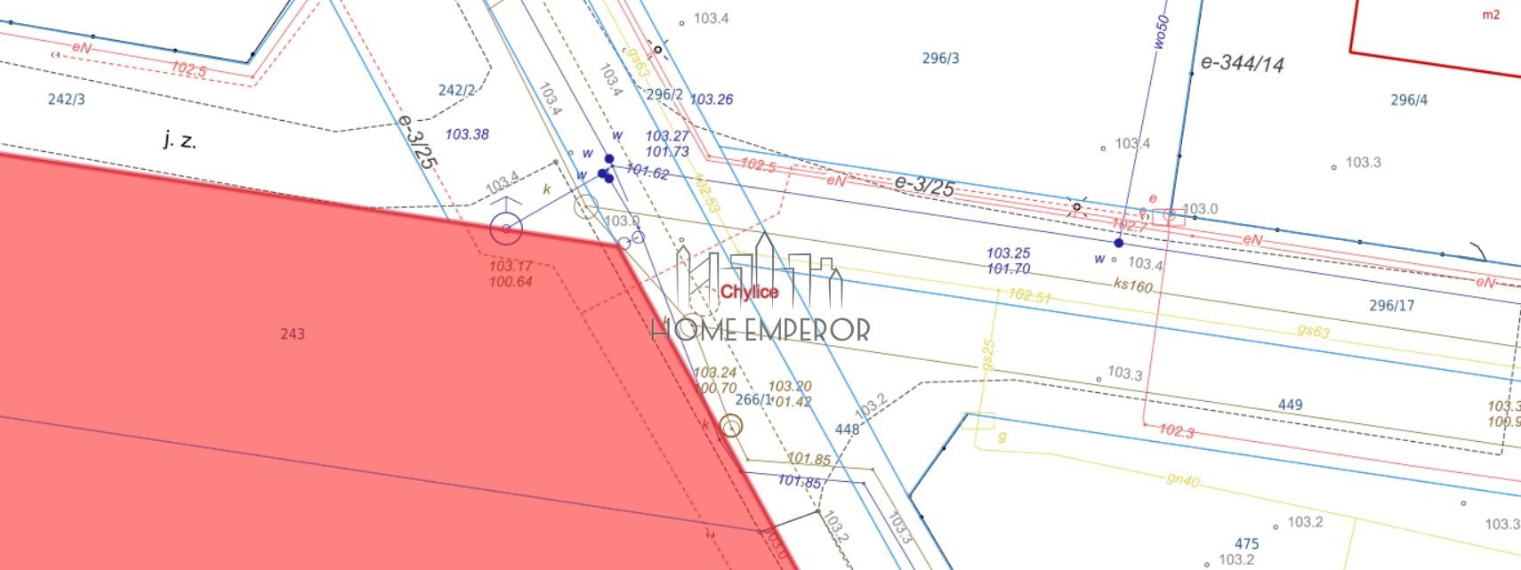Działka budowlana na sprzedaż Chylice, Przejazd  2 200m2 Foto 1
