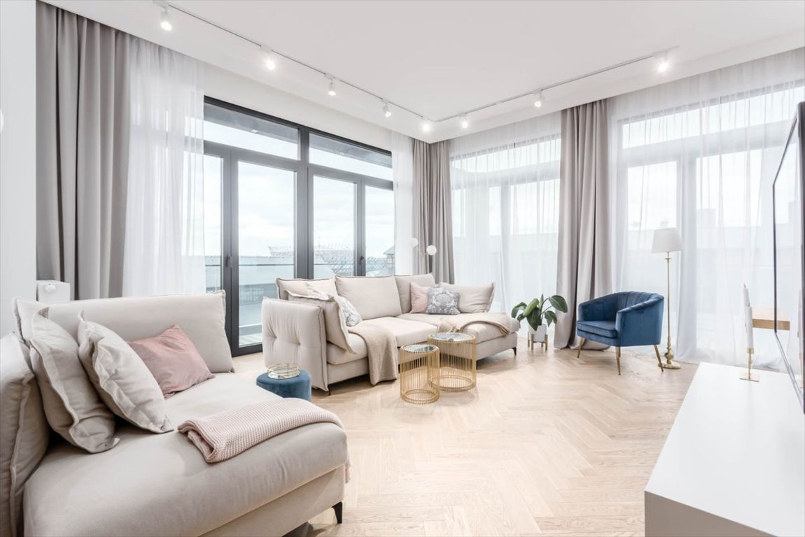 Mieszkanie czteropokojowe  na wynajem Warszawa, Śródmieście Powiśle, Leszczyńska  128m2 Foto 1