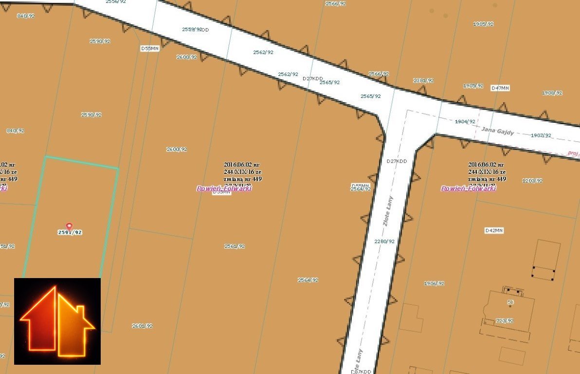 Działka na sprzedaż 917 m² w Żorach – idealna inwestycja Żory, Władysława Pałki  917m2 Foto 1