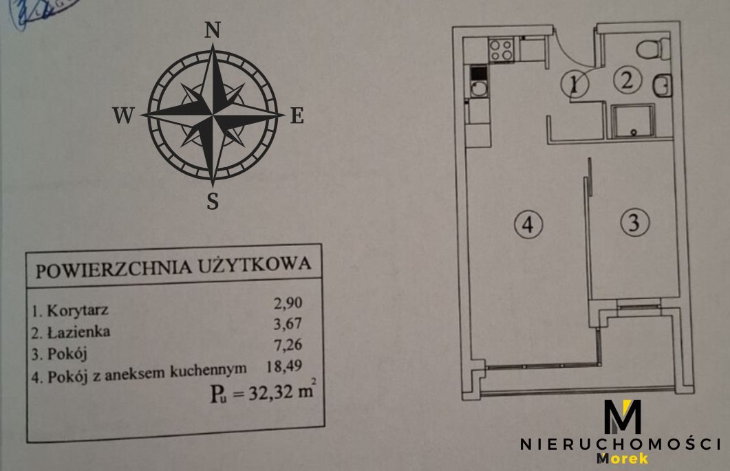 Mieszkanie dwupokojowe na sprzedaż Kołobrzeg, Sienkiewicza  32m2 Foto 19