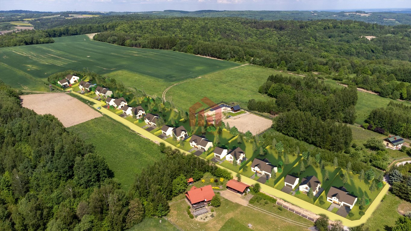 Działka budowlana na sprzedaż Hadle Kańczuckie  1 350m2 Foto 2