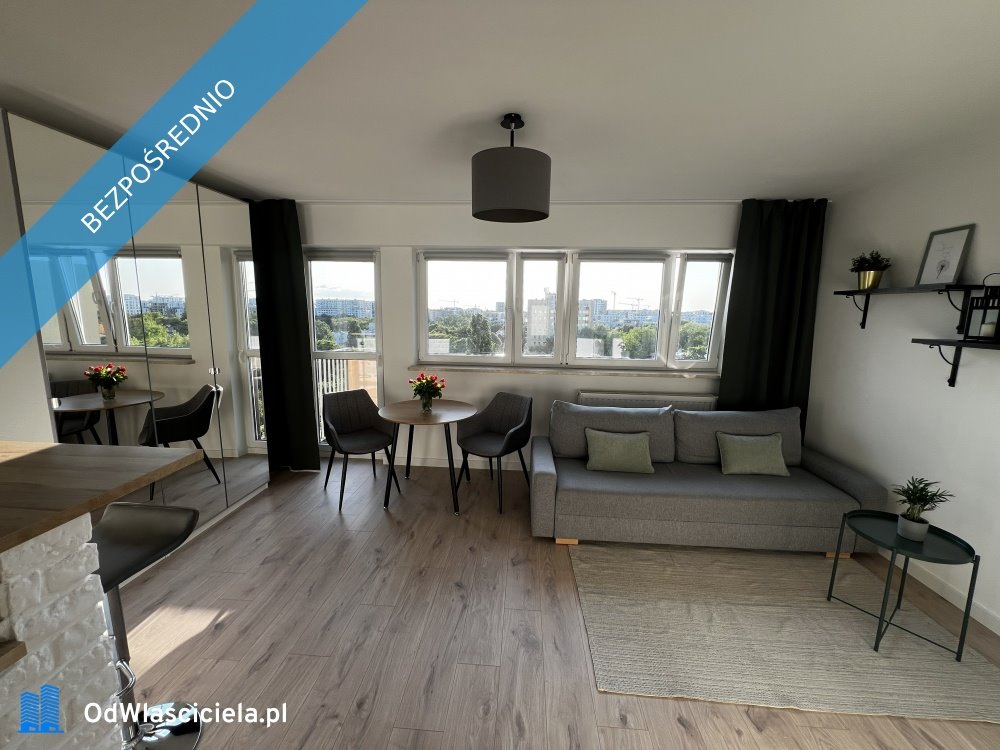 Kawalerka 27 m² z balkonem i widokiem na panoramę polecam Warszawa, Mokotów, Bokserska 36  27m2 Foto 1