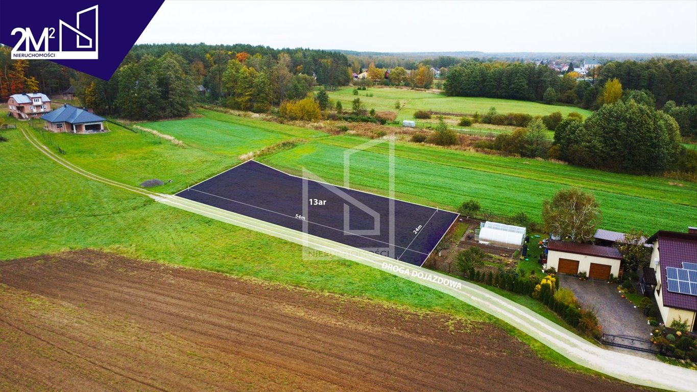 Działka budowlana na sprzedaż Brzóza Stadnicka  1 322m2 Foto 1