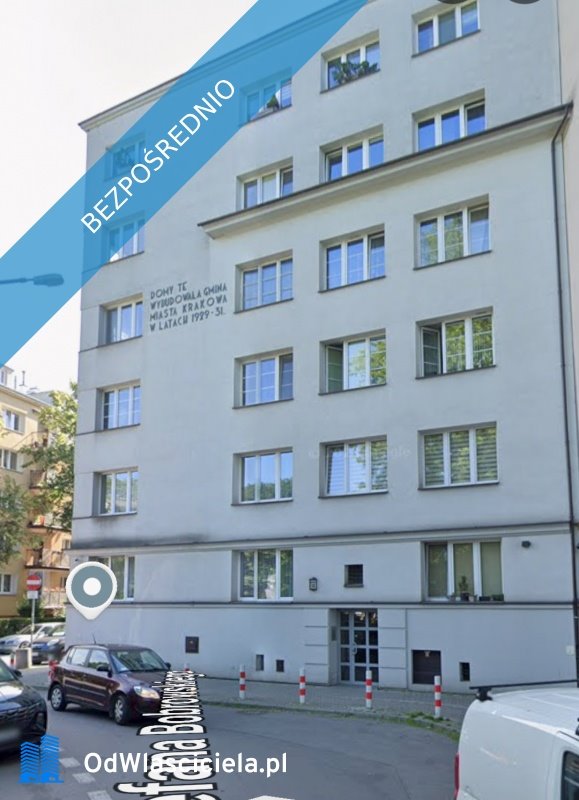 Kraków, 30 m² z balkonem, do remontu, bez prowizji Kraków, Bobrowskiego 12  30m2 Foto 1