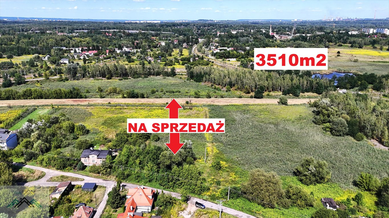 Do sprzedania działki 3510 m² w Sosnowcu Porąbka Sosnowiec, Porąbka  3 510m2 Foto 1