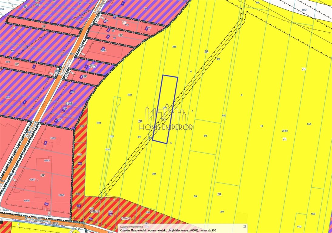Działka rolna 3539 m² w Macierzyszu, media w pobliżu - polecam! Macierzysz, Sochaczewska  3 539m2 Foto 1