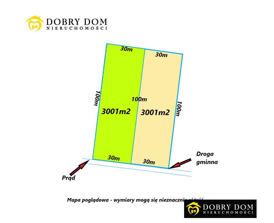 Działka rolna na sprzedaż Zaczerlany-Kolonia  3 001m2 Foto 1