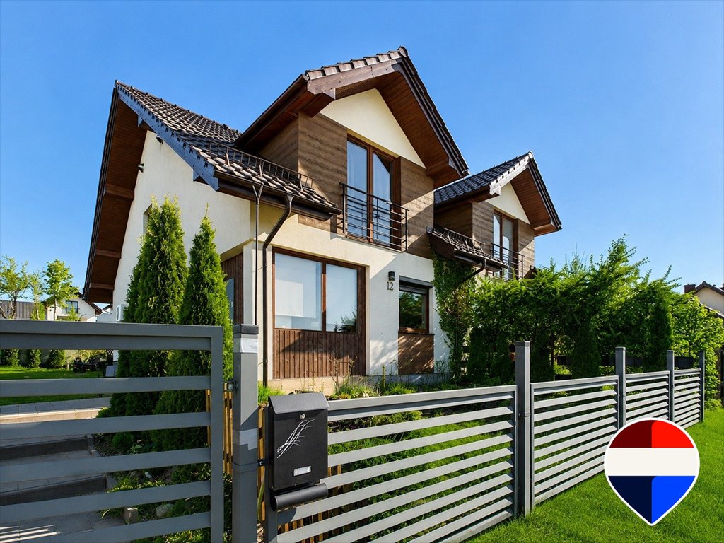 Dom bliźniak 140 m² z tarasem i ogrodem w Kolbudach Gdański, Lukrecjowa 12  140m2 Foto 1