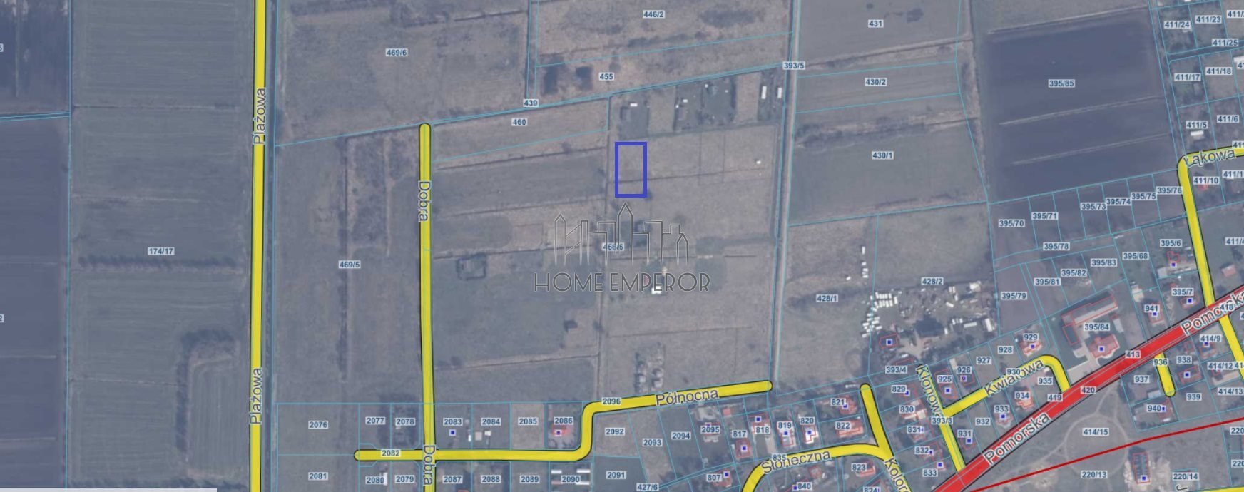 Działka rolna na sprzedaż Karwieńskie Błoto Pierwsze, Północna  1 441m2 Foto 1