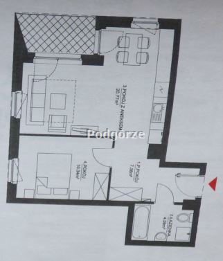Mieszkanie dwupokojowe na sprzedaż Kraków, Śródmieście, Mogilska 43m2 Foto 1 Mieszkanie dwupokojowe na sprzedaż Kraków, Śródmieście, Mogilska 43m2 Foto 1