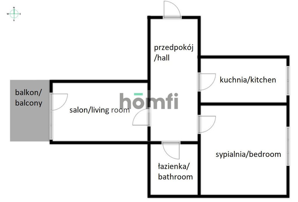 Mieszkanie dwupokojowe na sprzedaż Elbląg, Związku Jaszczurczego  53m2 Foto 13