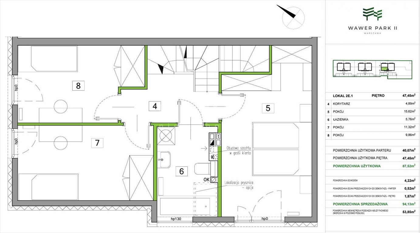 Mieszkanie czteropokojowe  na sprzedaż Warszawa, Wawer, Zagórzańska  120m2 Foto 4