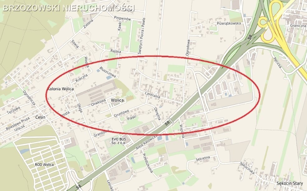 Działka budowlana na sprzedaż Wolica  1 040m2 Foto 1