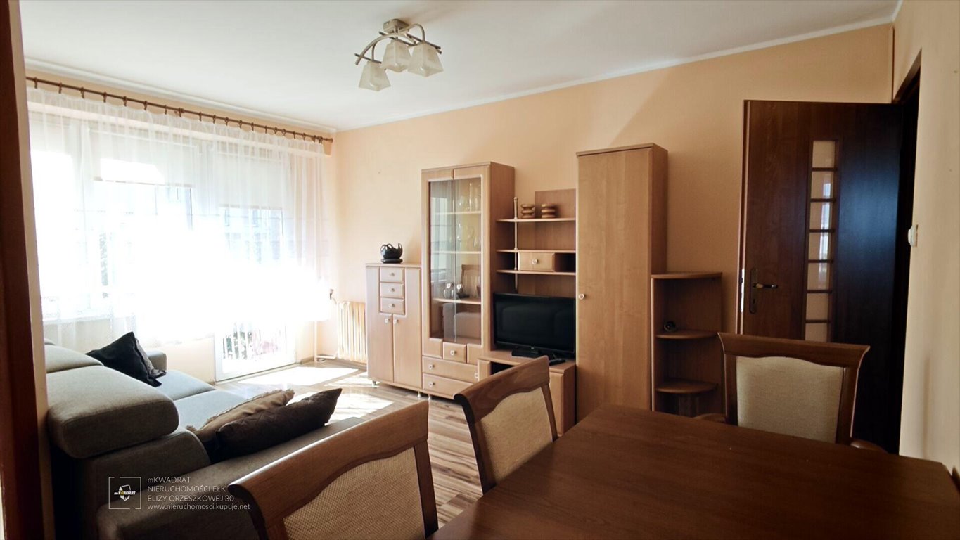 Wynajmę komfortowe 48 m² mieszkanie z balkonem w Ełku Ełk, Osiedle Kochanowskiego, Jana Kilińskiego  48m2 Foto 1