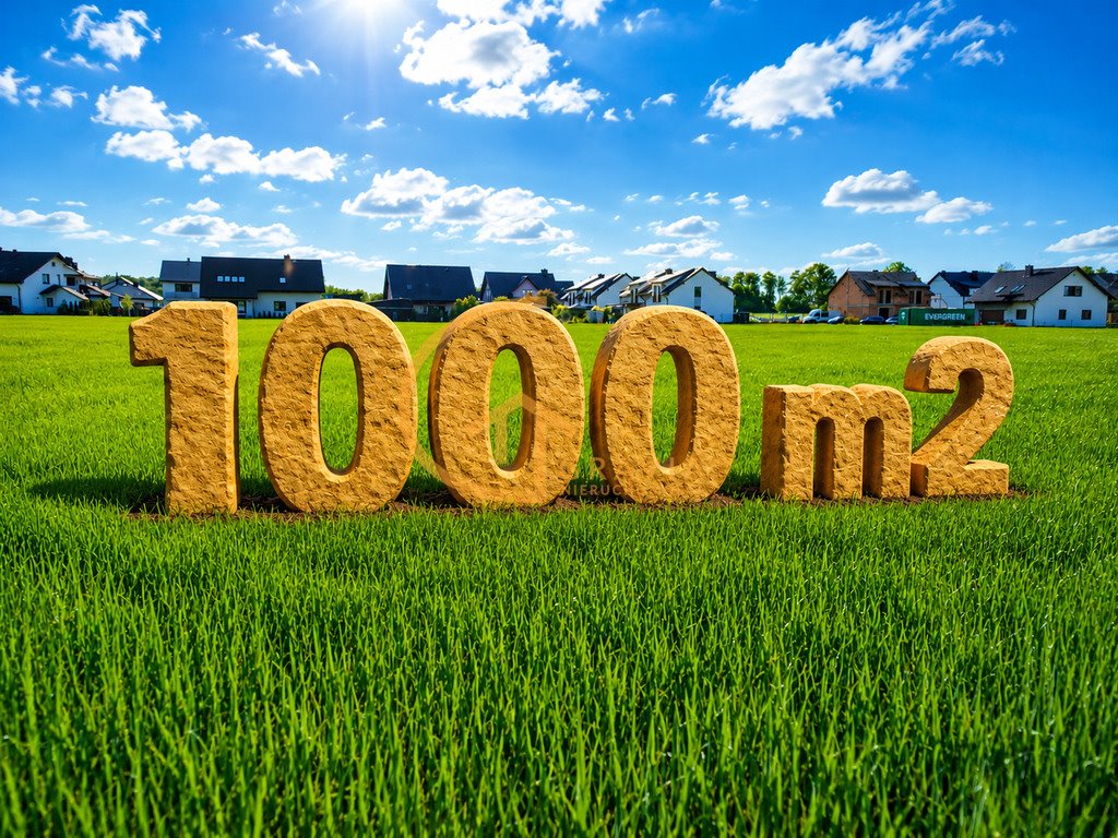 Działka budowlana 1000 m² w Kębłowie – media, las, szybki dojazd Kębłowo  1 008m2 Foto 1