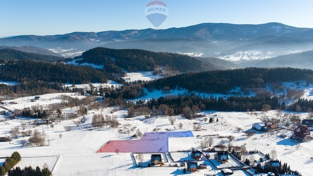 Działka inwestycyjna z widokiem na Babią Górę, 6 domów Zawoja  5 375m2 Foto 1