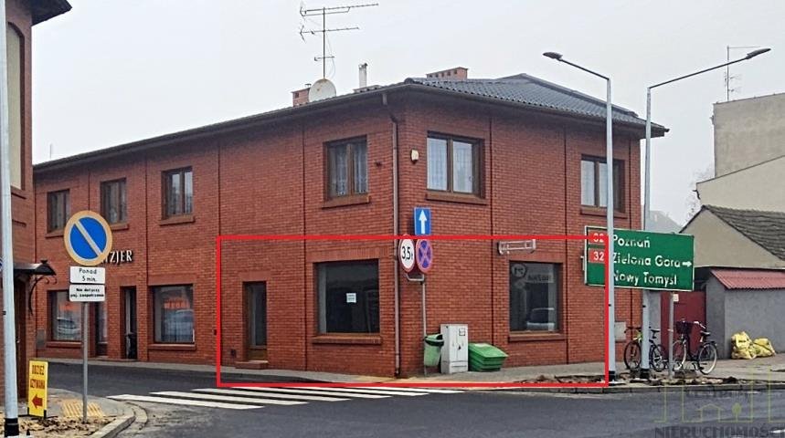 Lokal usługowy 55 m2 z dużymi witrynami i klimatyzacją Rakoniewice, Wielichowska  55m2 Foto 1