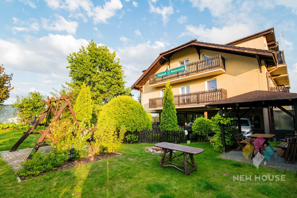 Zajazd z bazą noclegową i gastronomią w Nikielkowie - 17 pokoi Nikielkowo, Lawendowa  950m2 Foto 1