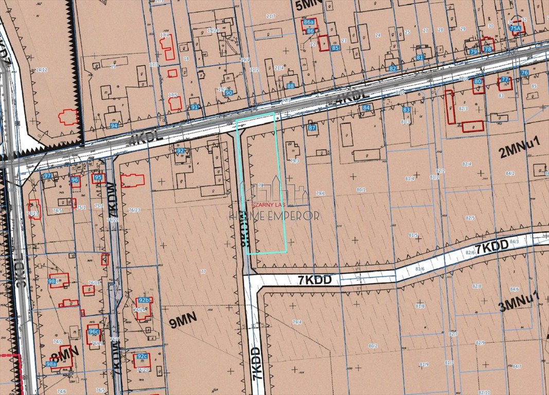 Działka 3200 m² z mediami, plan zabudowy, blisko natury Czarny Las, Czarnoleska  3 200m2 Foto 1