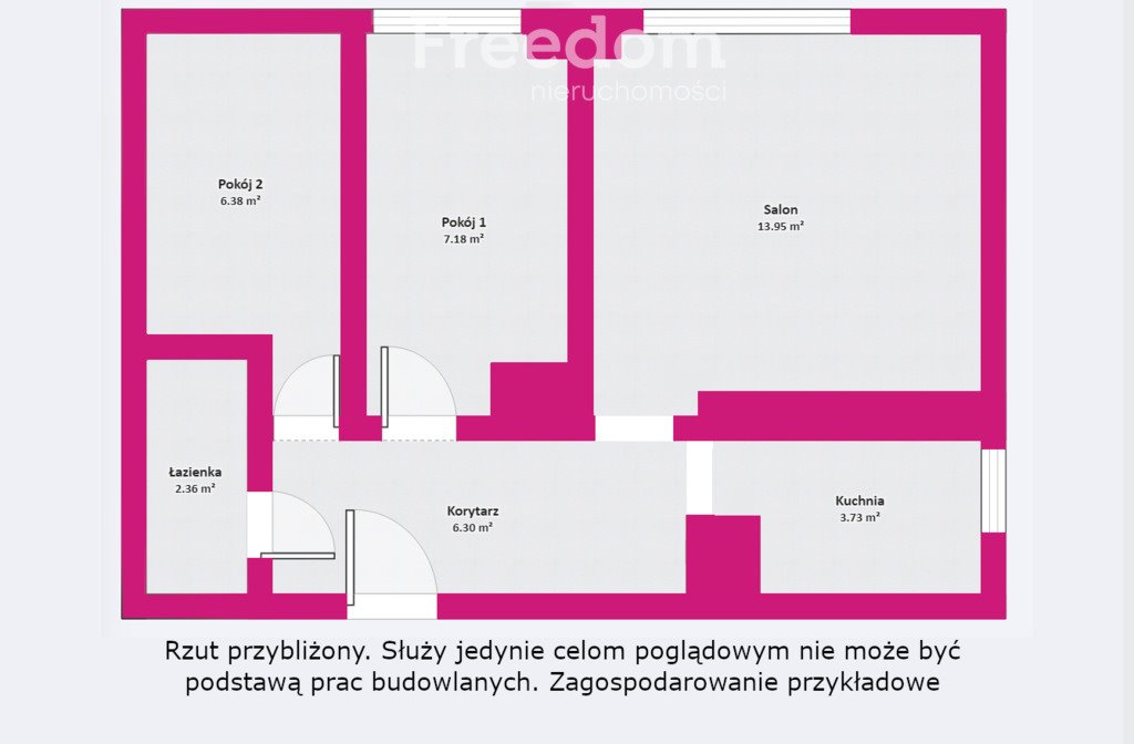 Mieszkanie trzypokojowe na sprzedaż Augustów, Śródmieście  51m2 Foto 4