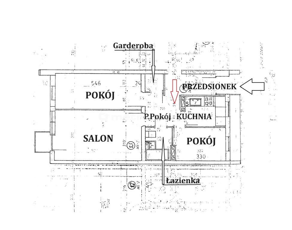 Mieszkanie trzypokojowe na sprzedaż Warszawa, Praga Południe, Opinogórska  52m2 Foto 17