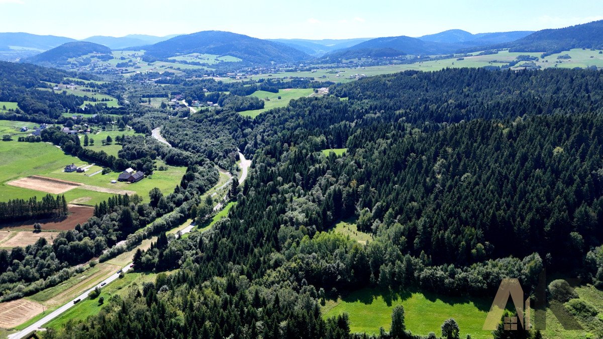 Działka rolna z lasem, do 40 arów, z dostępem z dwóch stron Kąclowa  4 000m2 Foto 1