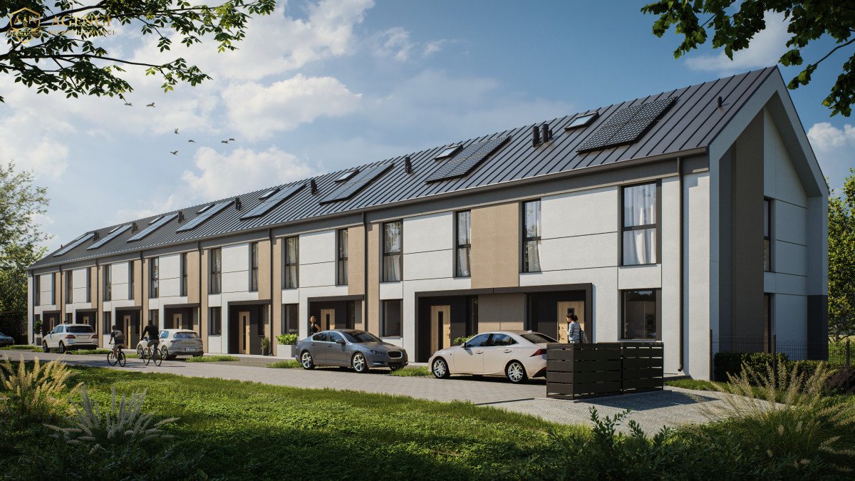 Do sprzedania nowoczesny segment 98 m² z ogródkiem i fotowoltaiką Zaścianki, Konrada  98m2 Foto 1