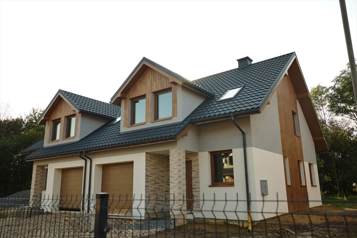 Nowoczesny dom bliźniak 155 m2, stan deweloperski, garaż Łańcut  155m2 Foto 1