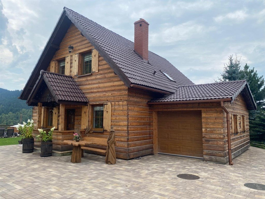 Urokliwy dom z jacuzzi i widokiem na góry, Gilowice Gilowice, Grodzisko  160m2 Foto 1