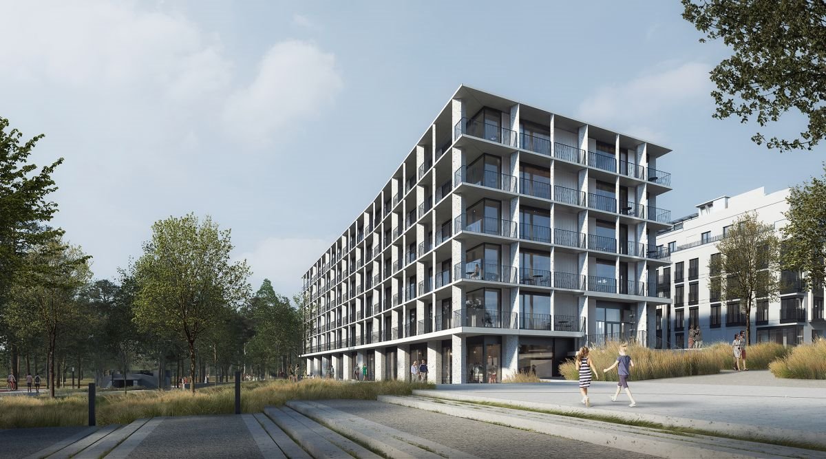 Nowoczesny apartament 2 pok. z balkonem, klimatyzacją i widokiem Świnoujście, Uzdrowiskowa  37m2 Foto 1