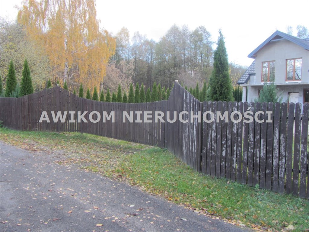 Połowa bliźniaka w stanie surowym, duża działka, blisko natury Mszczonów, Wręcza  151m2 Foto 1