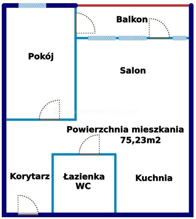 Mieszkanie dwupokojowe na sprzedaż Skarżysko-Kamienna, Spółdzielcza  75m2 Foto 12