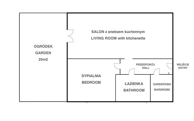 Mieszkanie dwupokojowe na wynajem Kraków, Prądnik Biały, Prądnik Biały, Żabiniec  48m2 Foto 13