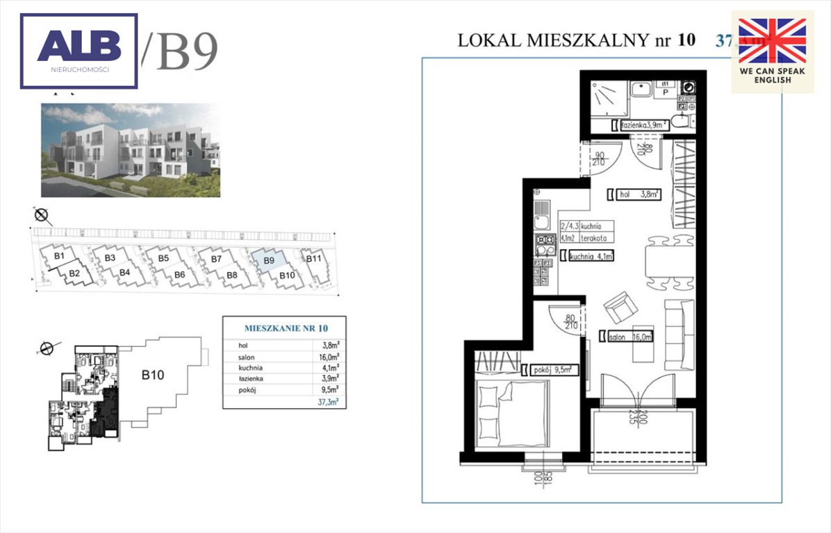 Mieszkanie dwupokojowe na sprzedaż Rumia  37m2 Foto 2