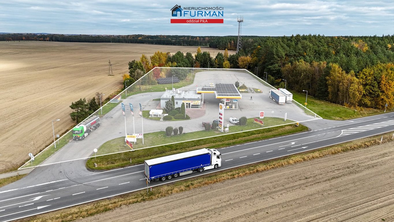 Na sprzedaż nowoczesna stacja paliw z pełnym wyposażeniem w Lubnie Lubno  240m2 Foto 1
