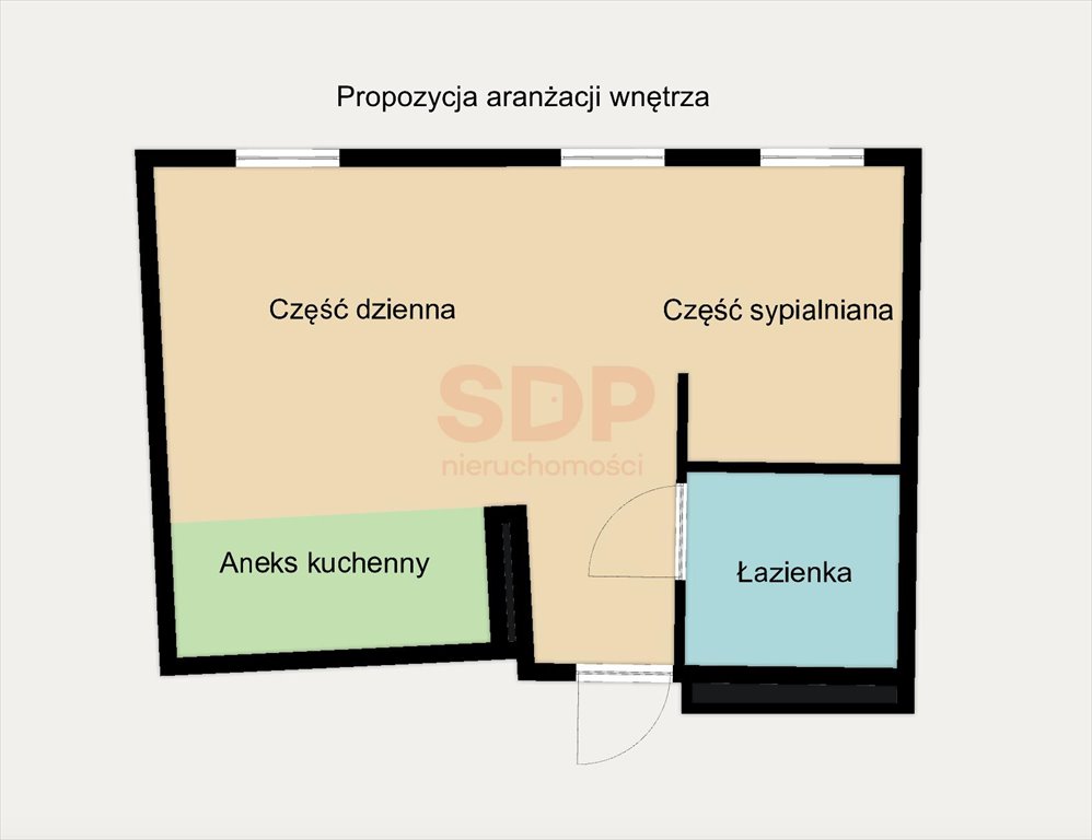 Kawalerka na sprzedaż Wrocław, Śródmieście, Nadodrze, Kaszubska  25m2 Foto 2