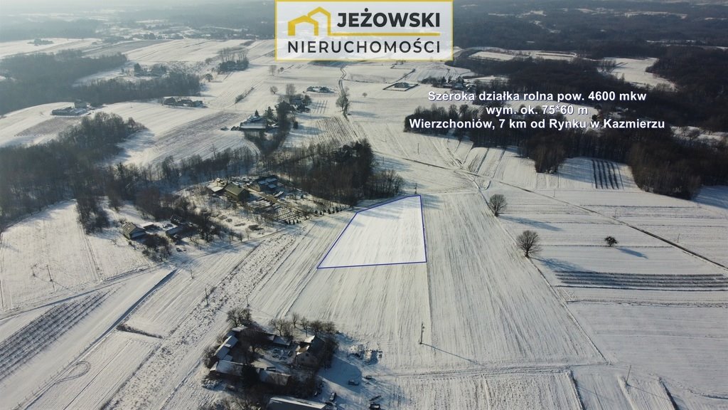 Działka rolna na sprzedaż Wierzchoniów  4 400m2 Foto 4