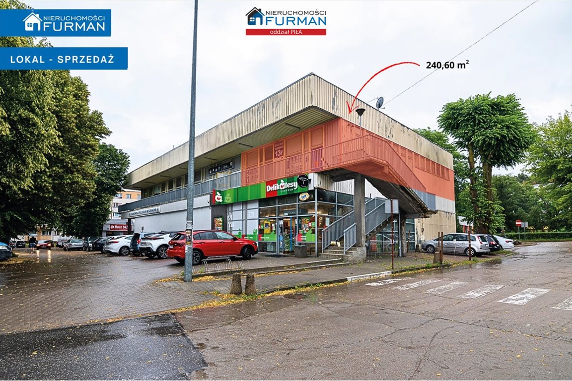 Lokal użytkowy 240 m² przy ul. Kościuszki w Czarnkowie Czarnków, Czarnków  241m2 Foto 1