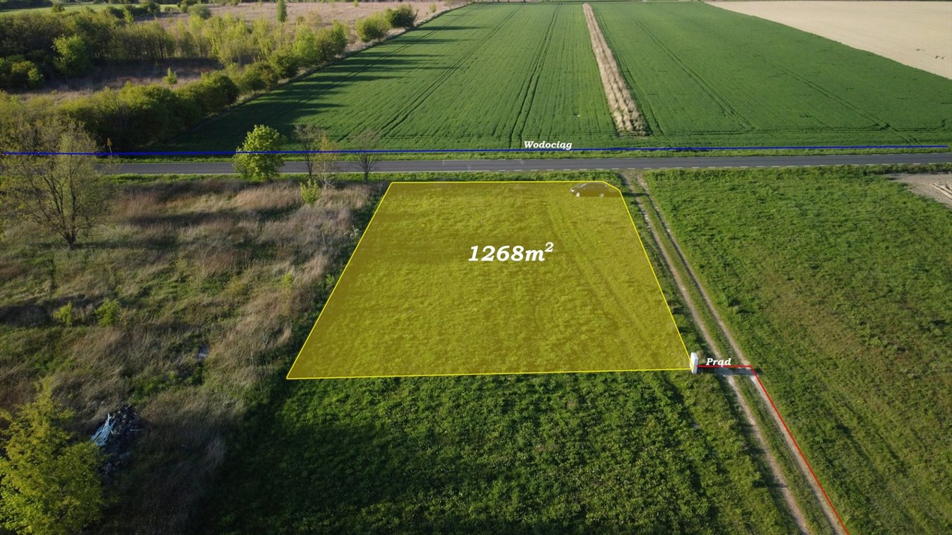 Działka 1268 m² pod dom w Kampinoskim Parku Narodowym Podkampinos  1 268m2 Foto 1