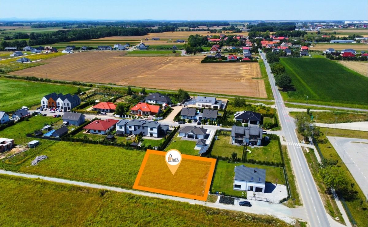 Działka budowlana na sprzedaż Kobierzyce, Wierzbowa  1 000m2 Foto 1