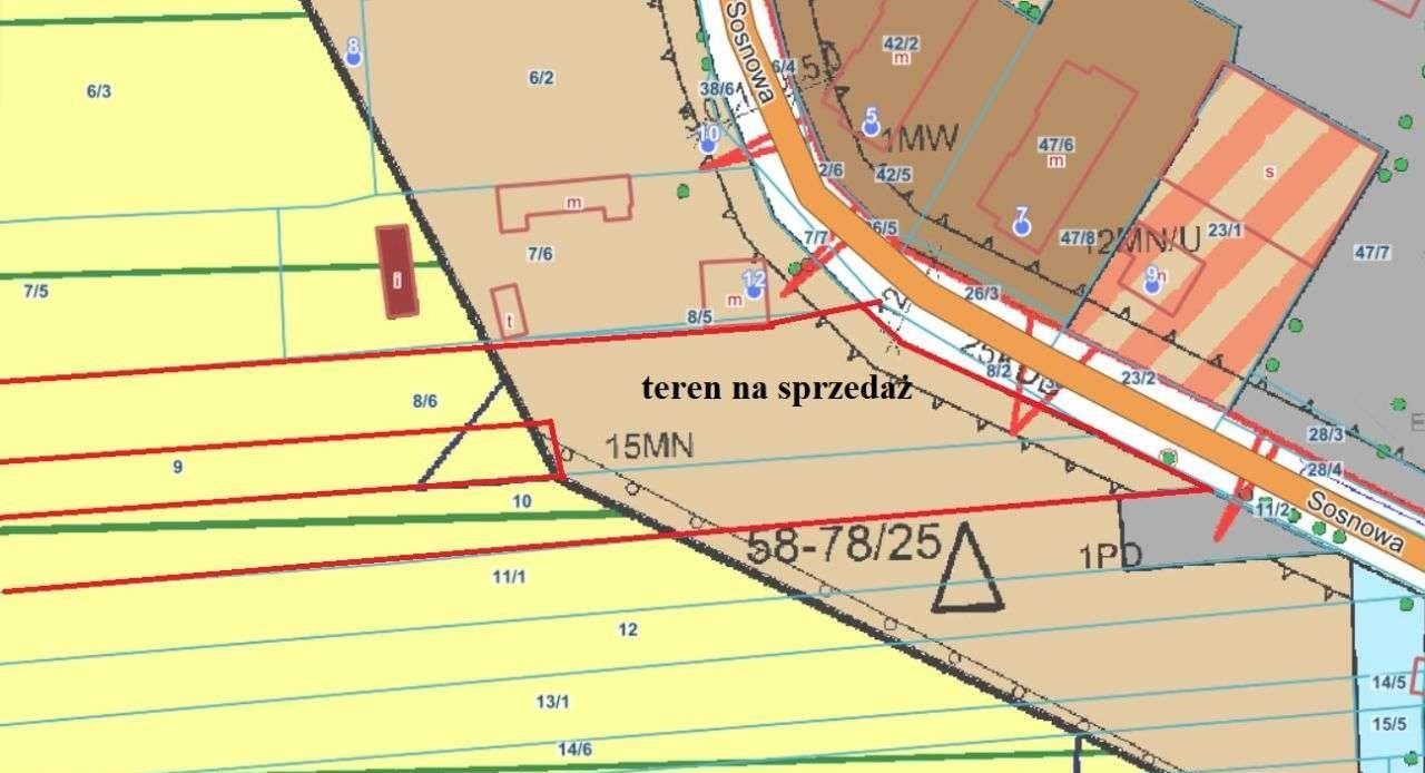 Działka budowlana na sprzedaż Siedlce, Sosnowa  7 900m2 Foto 2