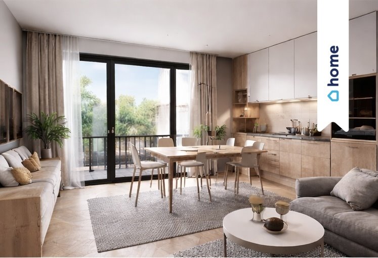 Na sprzedaż nowoczesne 3-pokojowe mieszkanie z smart home i widokiem na Odrę Wrocław, wyb. Józefa Conrada-Korzeniowskiego  68m2 Foto 1