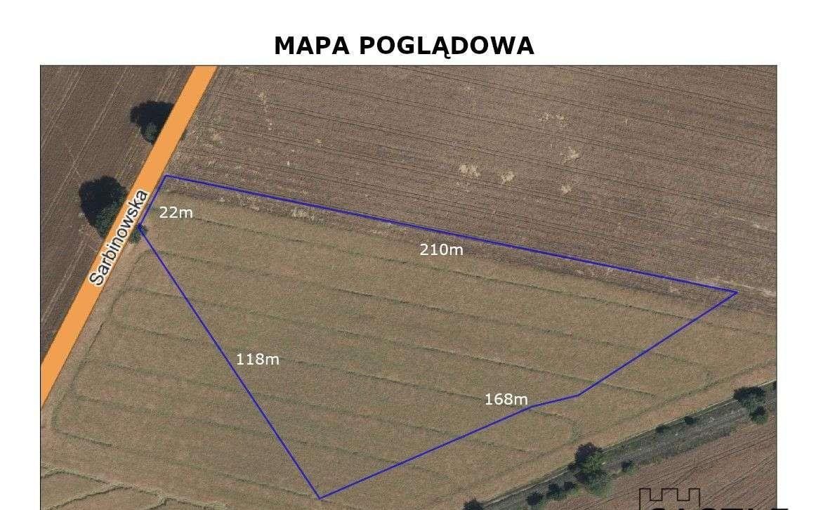 Działka inwestycyjna na sprzedaż Poznań, Rataje, ul. Sarbinowska  12 500m2 Foto 4