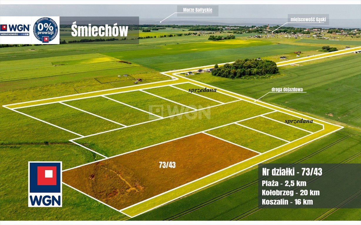 Działka inwestycyjna na sprzedaż Śmiechów, Śmiechów  8 578m2 Foto 2